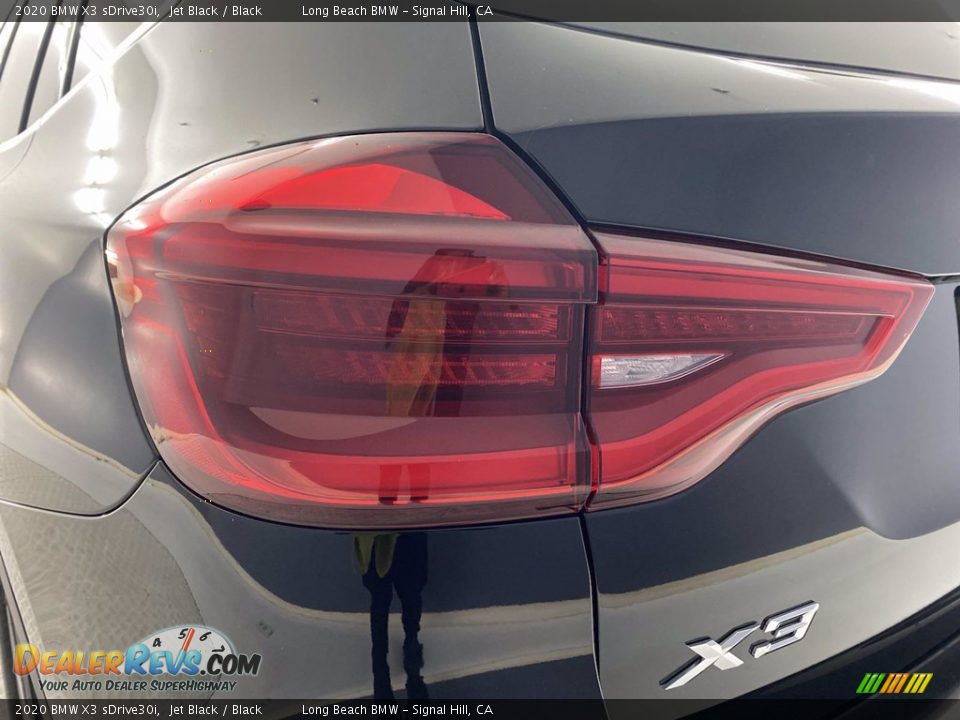 2020 BMW X3 sDrive30i Jet Black / Black Photo #9