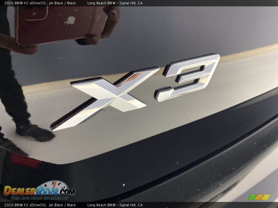 2020 BMW X3 sDrive30i Jet Black / Black Photo #11