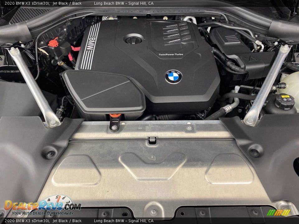 2020 BMW X3 sDrive30i Jet Black / Black Photo #12