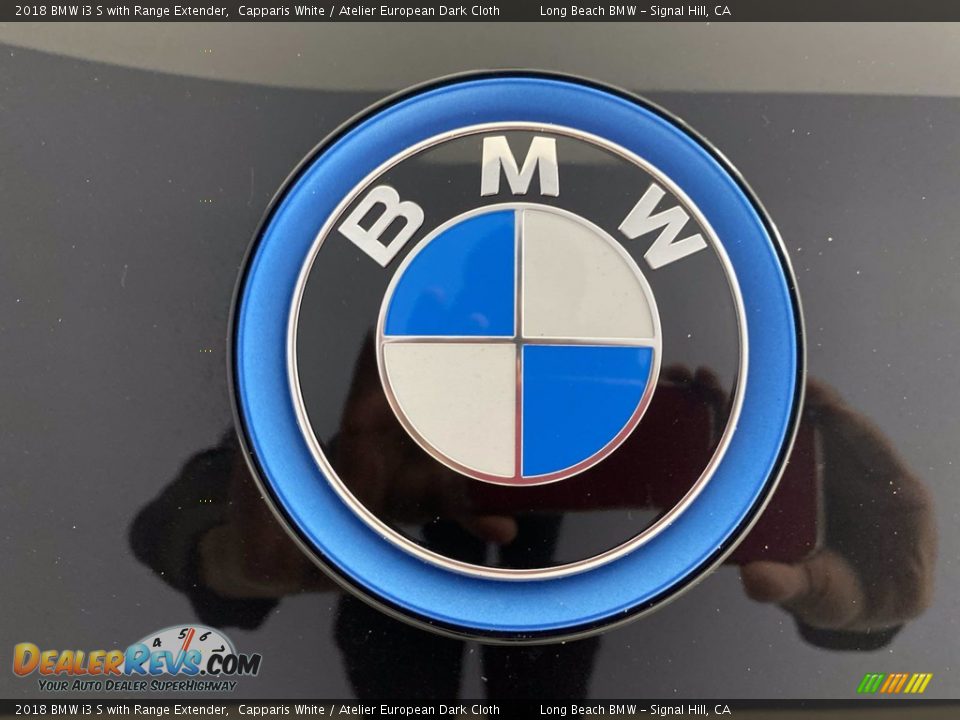 2018 BMW i3 S with Range Extender Capparis White / Atelier European Dark Cloth Photo #10