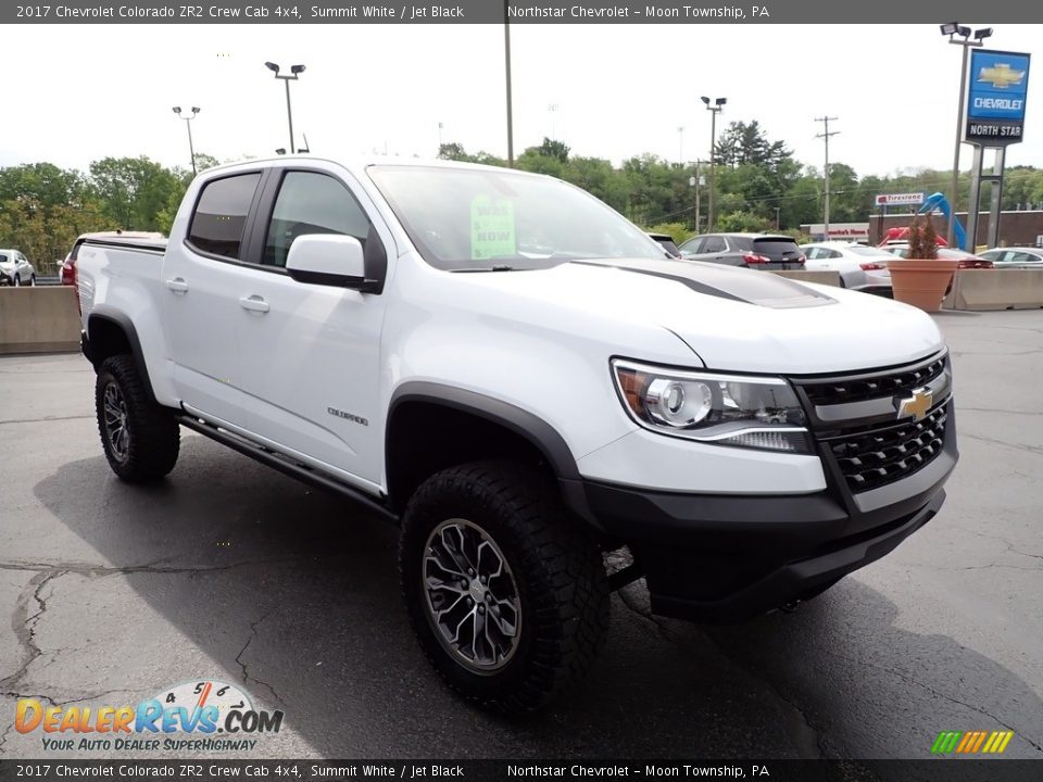 2017 Chevrolet Colorado ZR2 Crew Cab 4x4 Summit White / Jet Black Photo #10