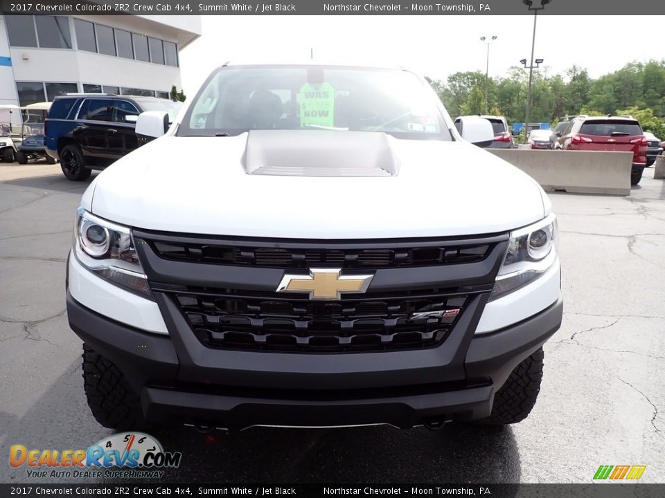 2017 Chevrolet Colorado ZR2 Crew Cab 4x4 Summit White / Jet Black Photo #12