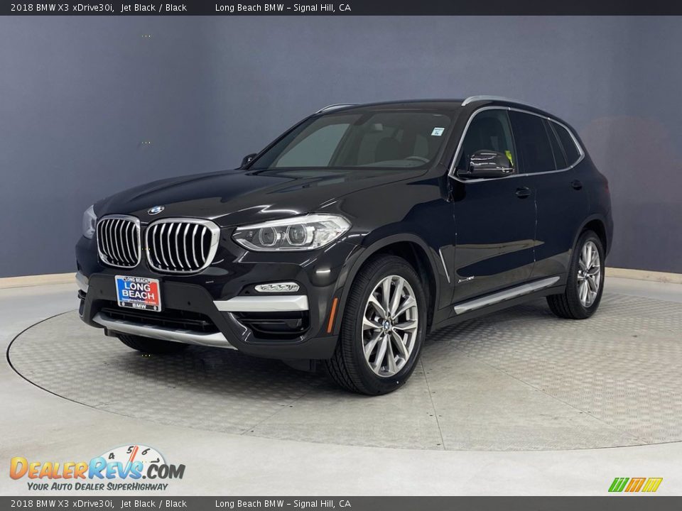 2018 BMW X3 xDrive30i Jet Black / Black Photo #3