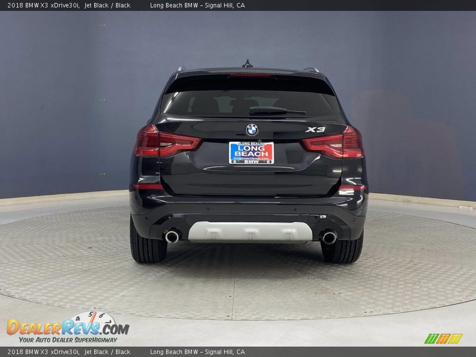 2018 BMW X3 xDrive30i Jet Black / Black Photo #4