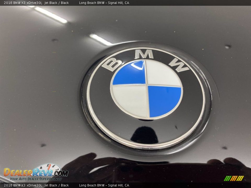 2018 BMW X3 xDrive30i Jet Black / Black Photo #8