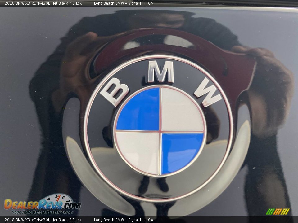 2018 BMW X3 xDrive30i Jet Black / Black Photo #10