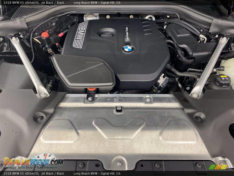 2018 BMW X3 xDrive30i Jet Black / Black Photo #12