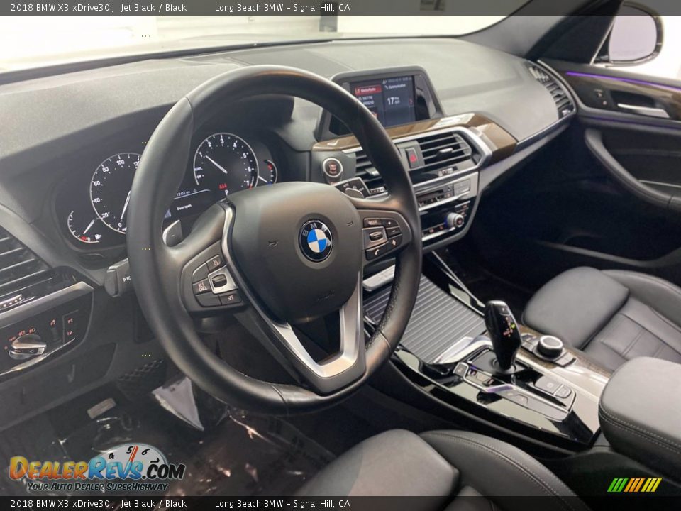 2018 BMW X3 xDrive30i Jet Black / Black Photo #16