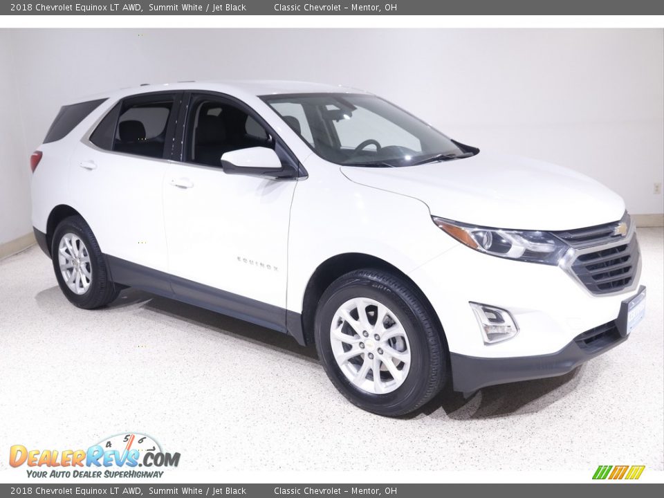 2018 Chevrolet Equinox LT AWD Summit White / Jet Black Photo #1
