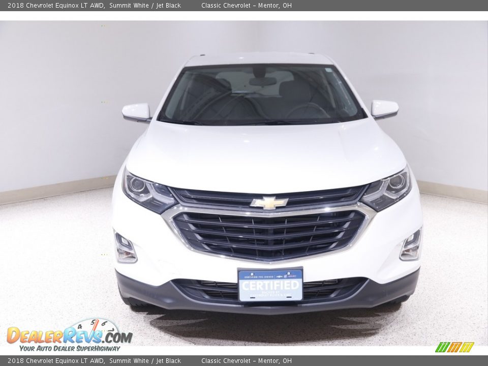 2018 Chevrolet Equinox LT AWD Summit White / Jet Black Photo #2