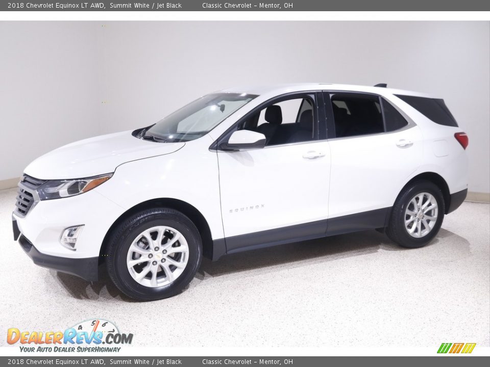 2018 Chevrolet Equinox LT AWD Summit White / Jet Black Photo #3