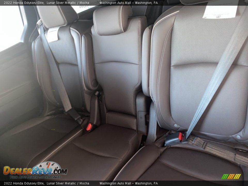 2022 Honda Odyssey Elite Lunar Silver Metallic / Mocha Photo #6