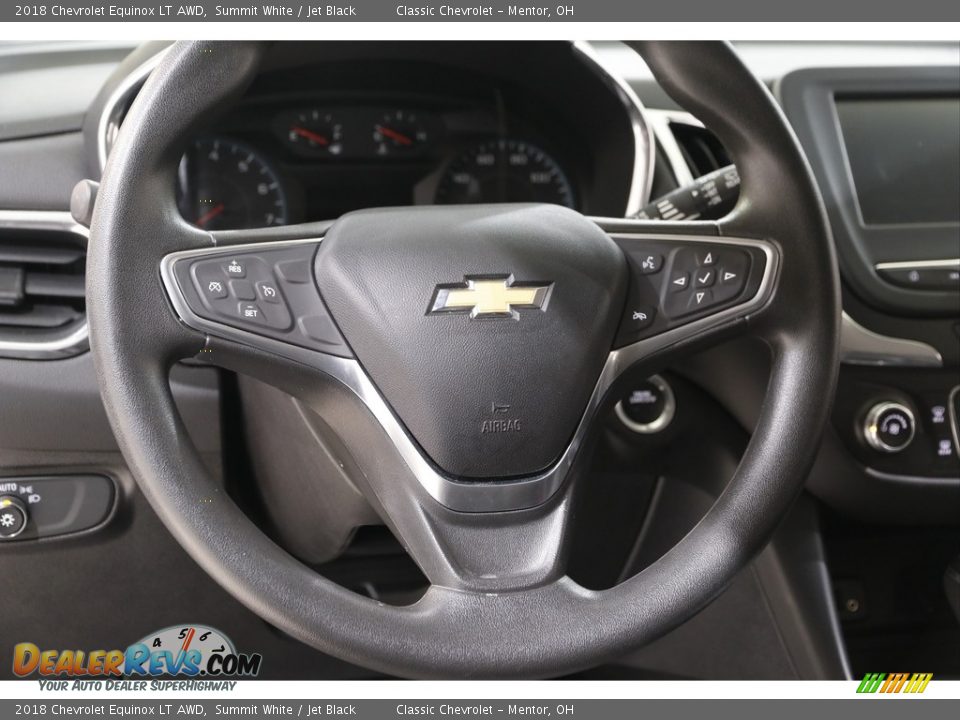 2018 Chevrolet Equinox LT AWD Summit White / Jet Black Photo #7