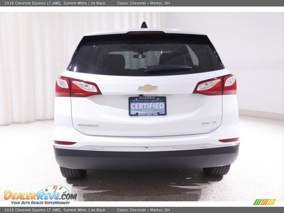 2018 Chevrolet Equinox LT AWD Summit White / Jet Black Photo #16