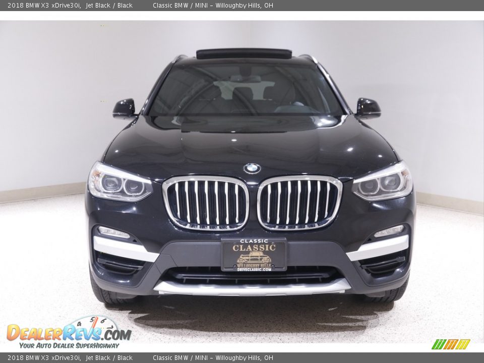 2018 BMW X3 xDrive30i Jet Black / Black Photo #2