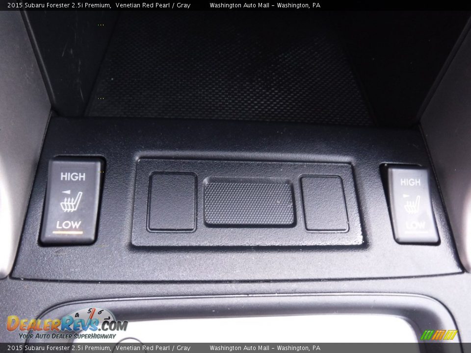 2015 Subaru Forester 2.5i Premium Venetian Red Pearl / Gray Photo #19