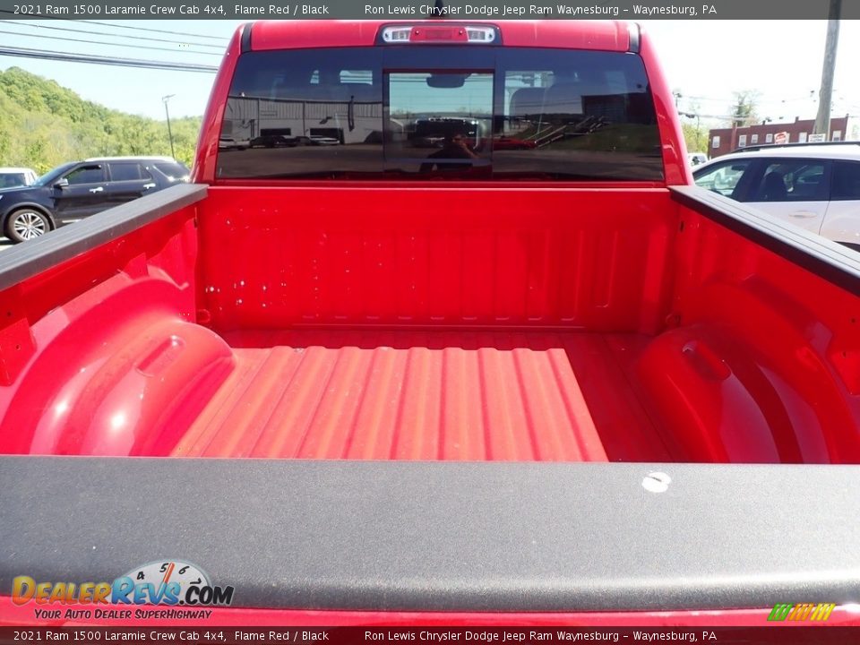 2021 Ram 1500 Laramie Crew Cab 4x4 Flame Red / Black Photo #7