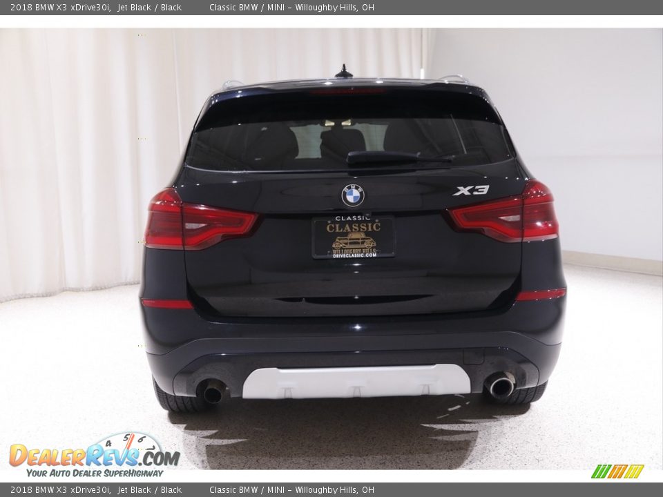 2018 BMW X3 xDrive30i Jet Black / Black Photo #18