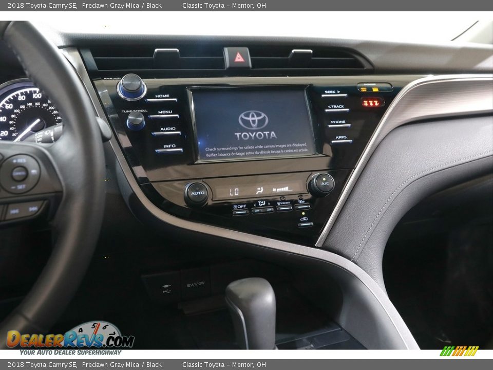 2018 Toyota Camry SE Predawn Gray Mica / Black Photo #9