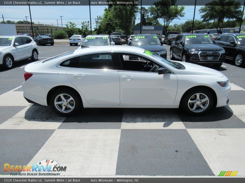 2016 Chevrolet Malibu LS Summit White / Jet Black Photo #3
