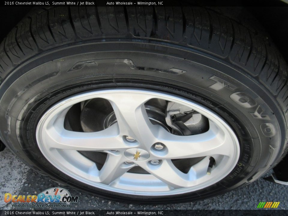 2016 Chevrolet Malibu LS Summit White / Jet Black Photo #7