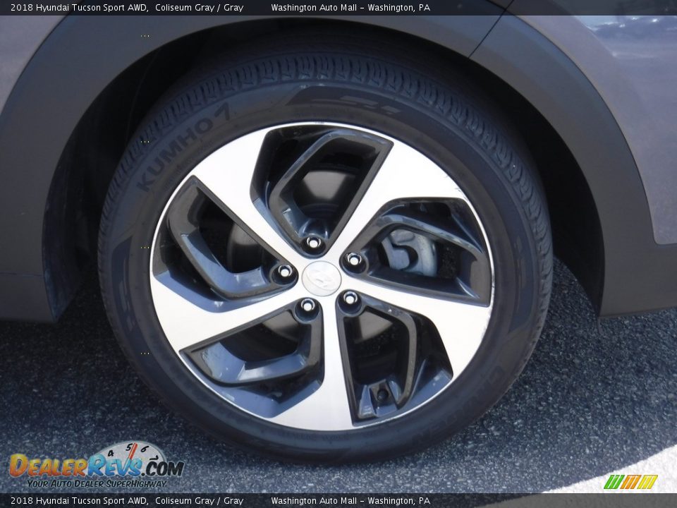 2018 Hyundai Tucson Sport AWD Coliseum Gray / Gray Photo #3