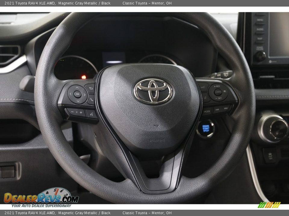 2021 Toyota RAV4 XLE AWD Magnetic Gray Metallic / Black Photo #7