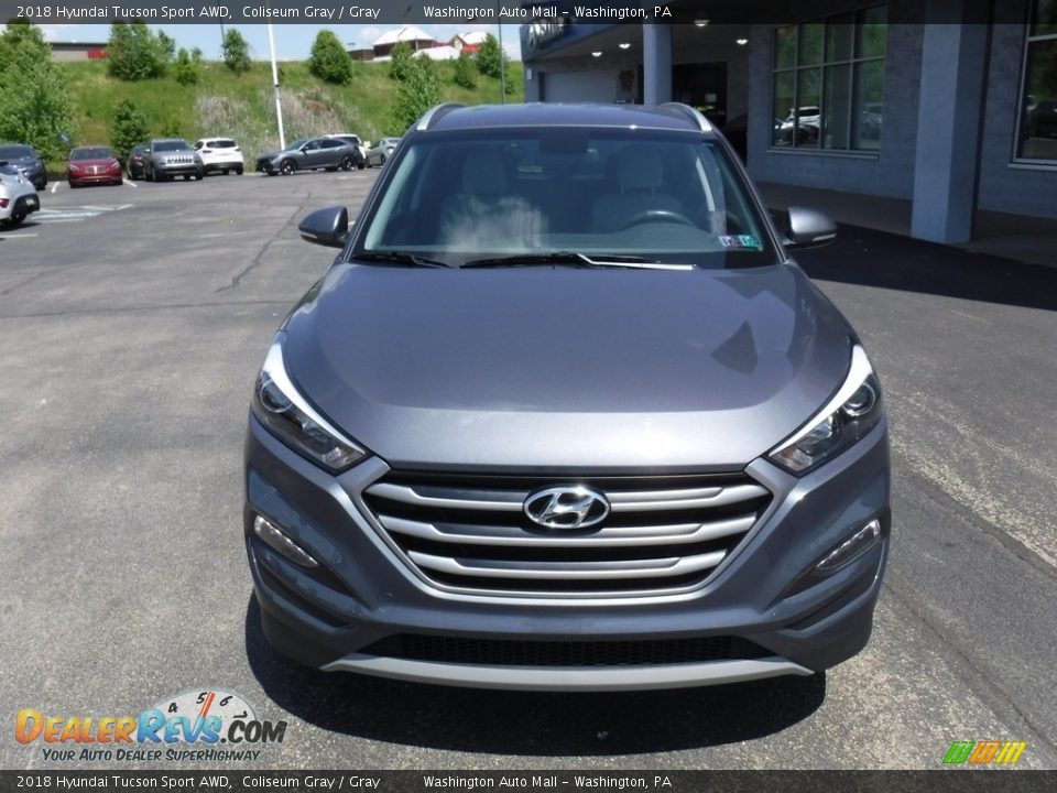 2018 Hyundai Tucson Sport AWD Coliseum Gray / Gray Photo #4