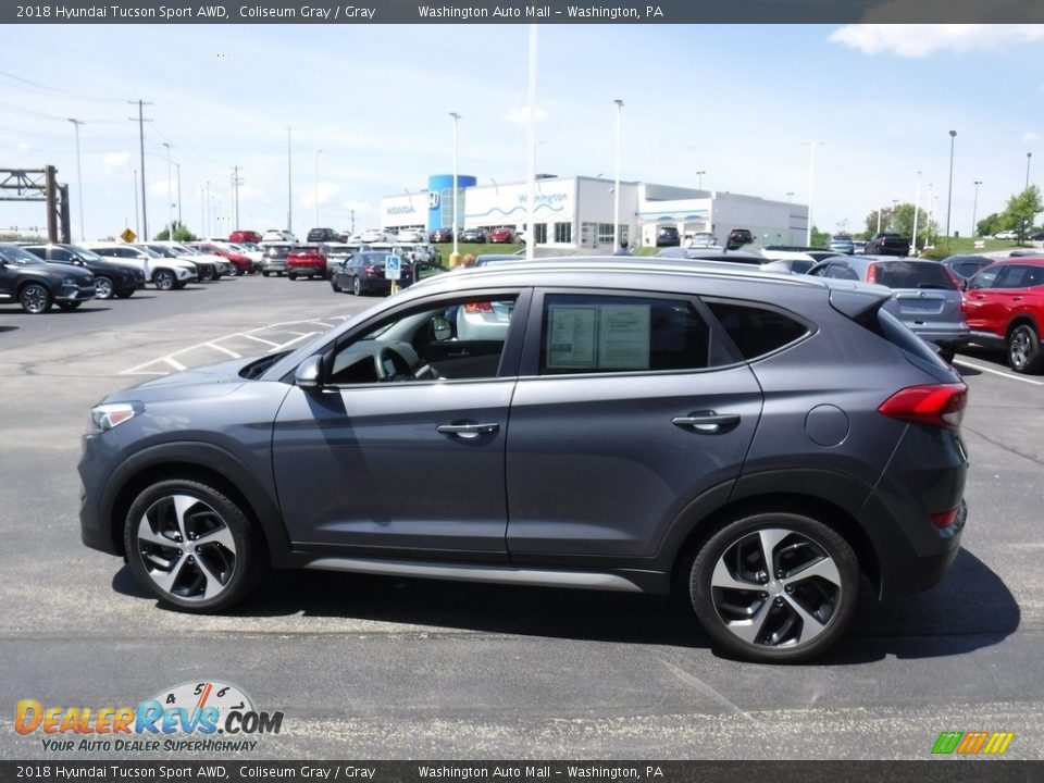 2018 Hyundai Tucson Sport AWD Coliseum Gray / Gray Photo #6