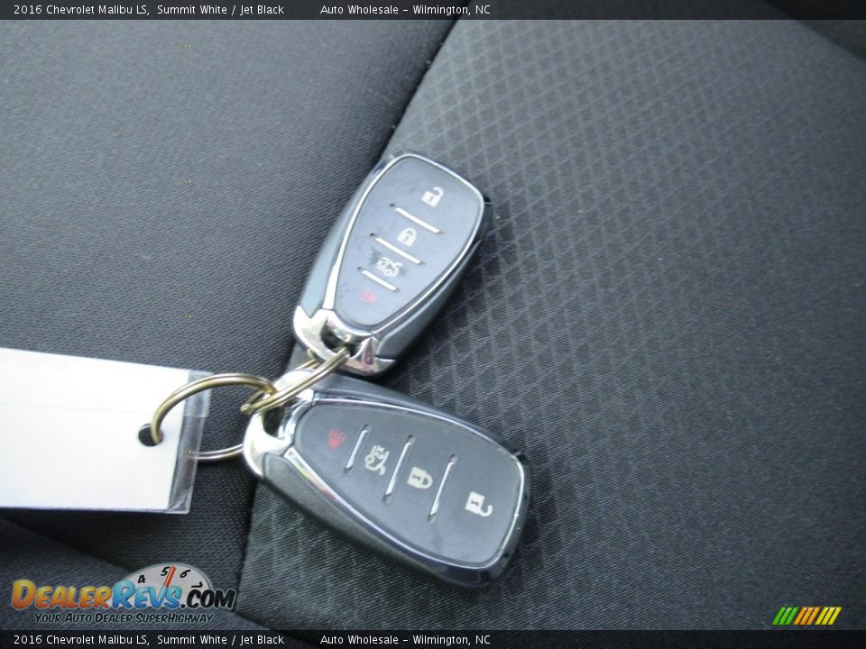 2016 Chevrolet Malibu LS Summit White / Jet Black Photo #20