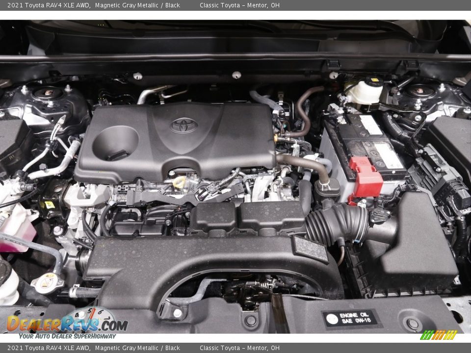 2021 Toyota RAV4 XLE AWD Magnetic Gray Metallic / Black Photo #16