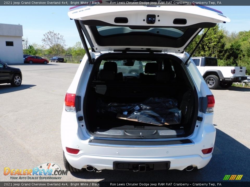 2021 Jeep Grand Cherokee Overland 4x4 Bright White / Black Photo #7