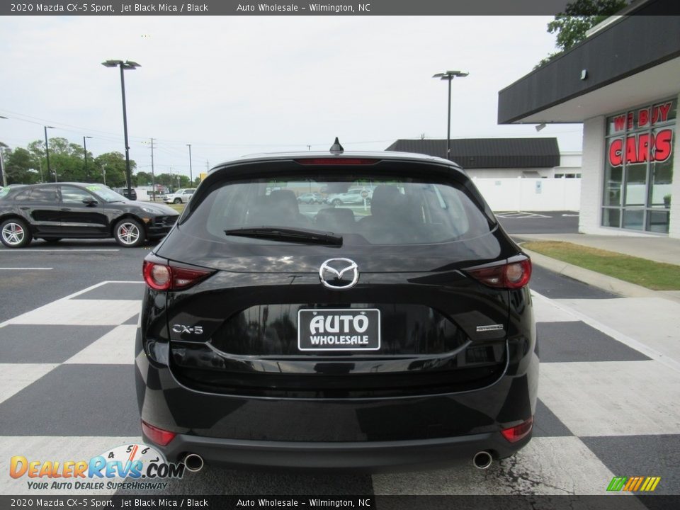 2020 Mazda CX-5 Sport Jet Black Mica / Black Photo #4