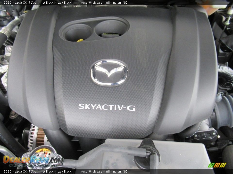 2020 Mazda CX-5 Sport Jet Black Mica / Black Photo #6