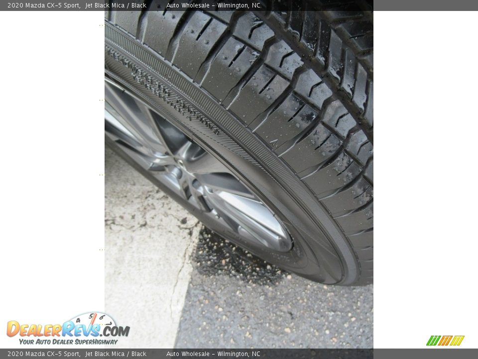 2020 Mazda CX-5 Sport Jet Black Mica / Black Photo #8