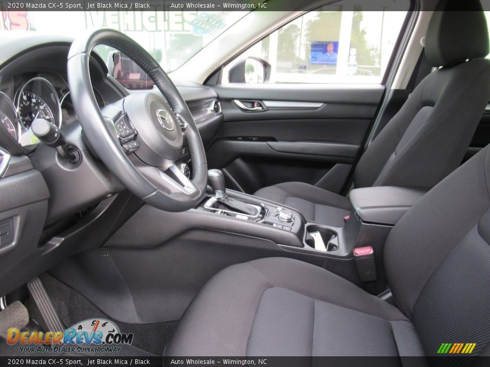 2020 Mazda CX-5 Sport Jet Black Mica / Black Photo #10