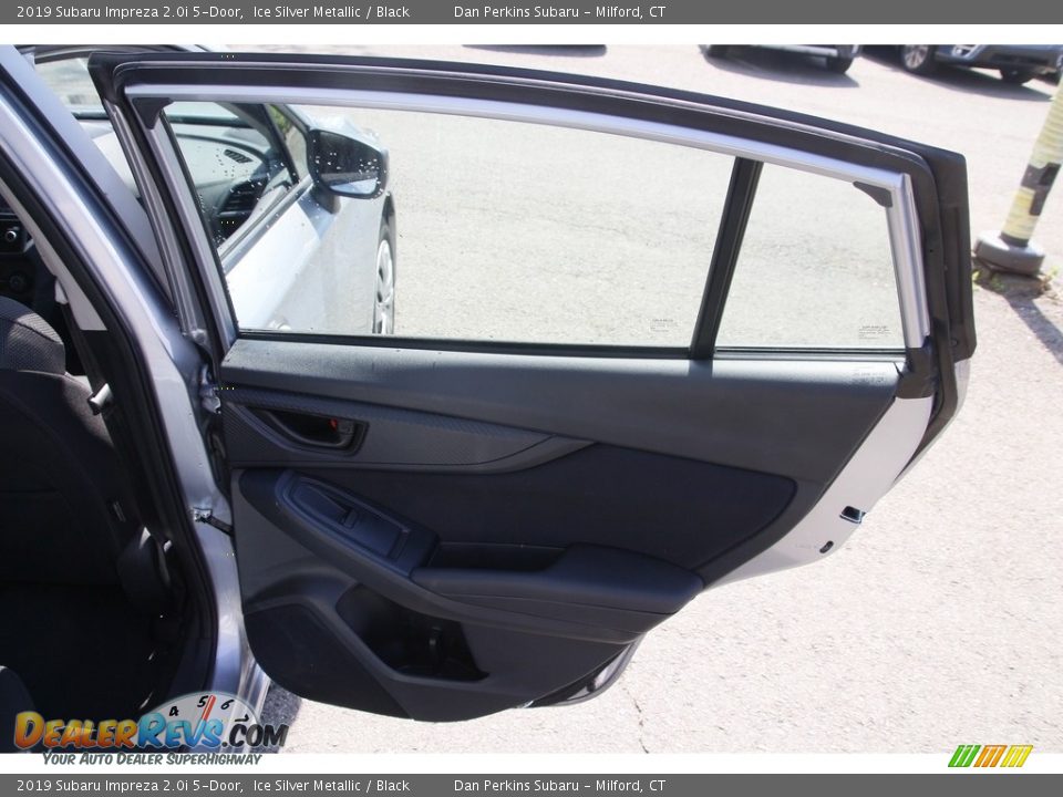 2019 Subaru Impreza 2.0i 5-Door Ice Silver Metallic / Black Photo #14