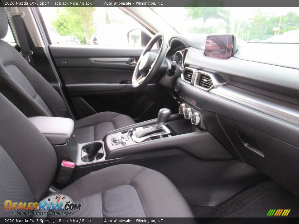 2020 Mazda CX-5 Sport Jet Black Mica / Black Photo #12