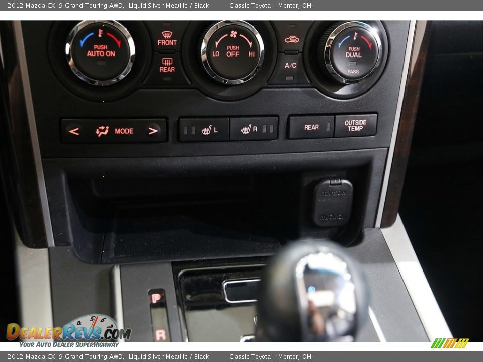 Controls of 2012 Mazda CX-9 Grand Touring AWD Photo #12