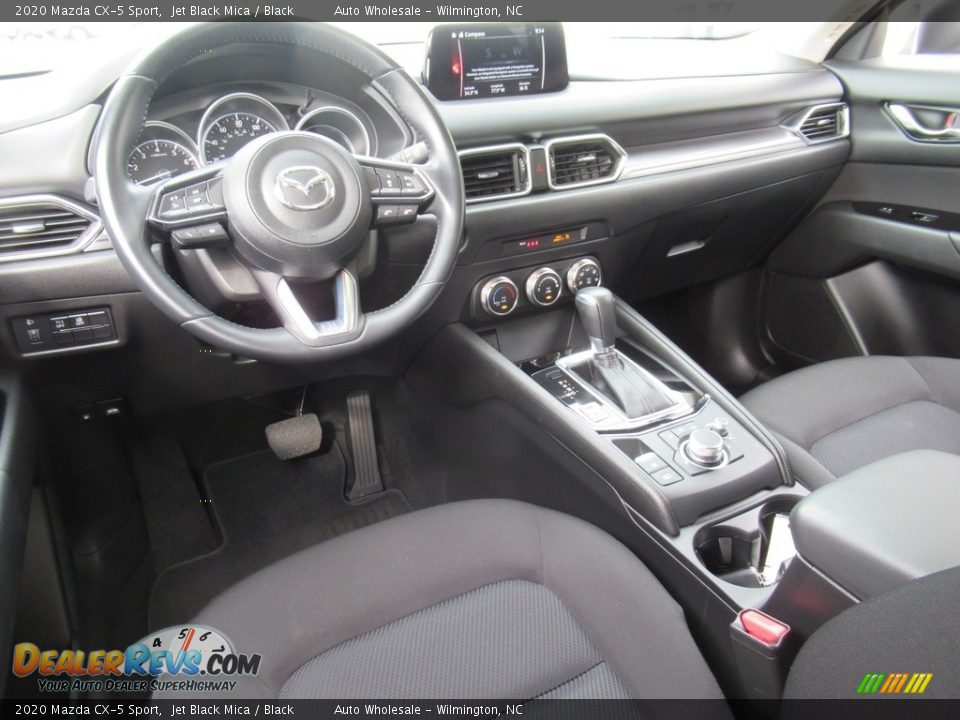 2020 Mazda CX-5 Sport Jet Black Mica / Black Photo #14