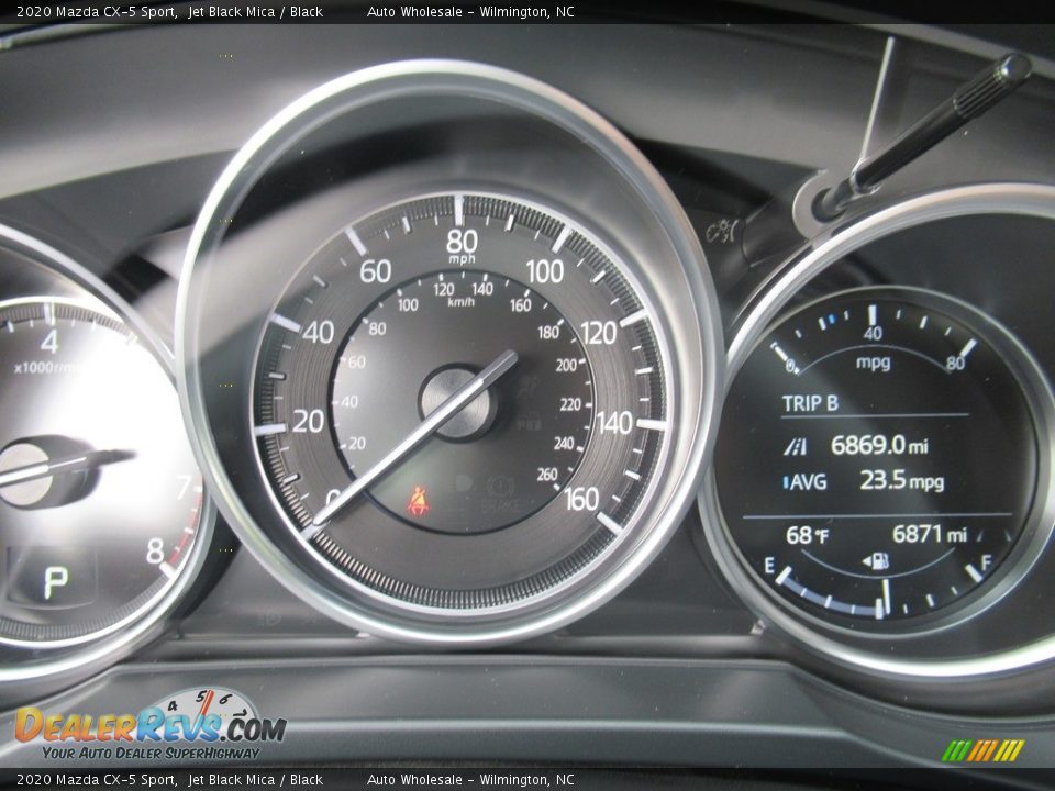 2020 Mazda CX-5 Sport Jet Black Mica / Black Photo #15