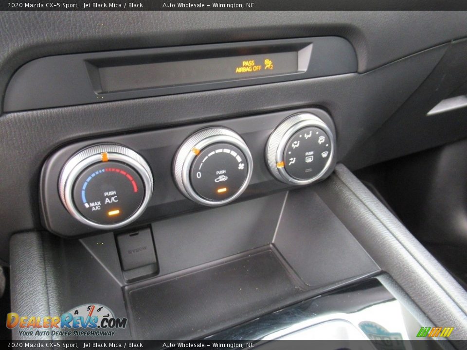 2020 Mazda CX-5 Sport Jet Black Mica / Black Photo #17