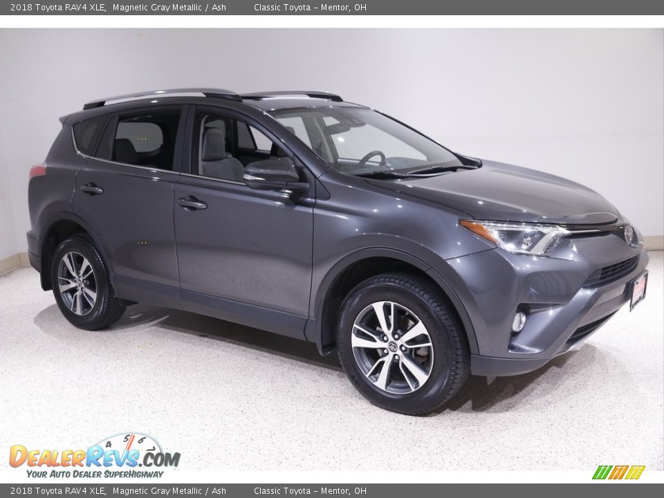 2018 Toyota RAV4 XLE Magnetic Gray Metallic / Ash Photo #1