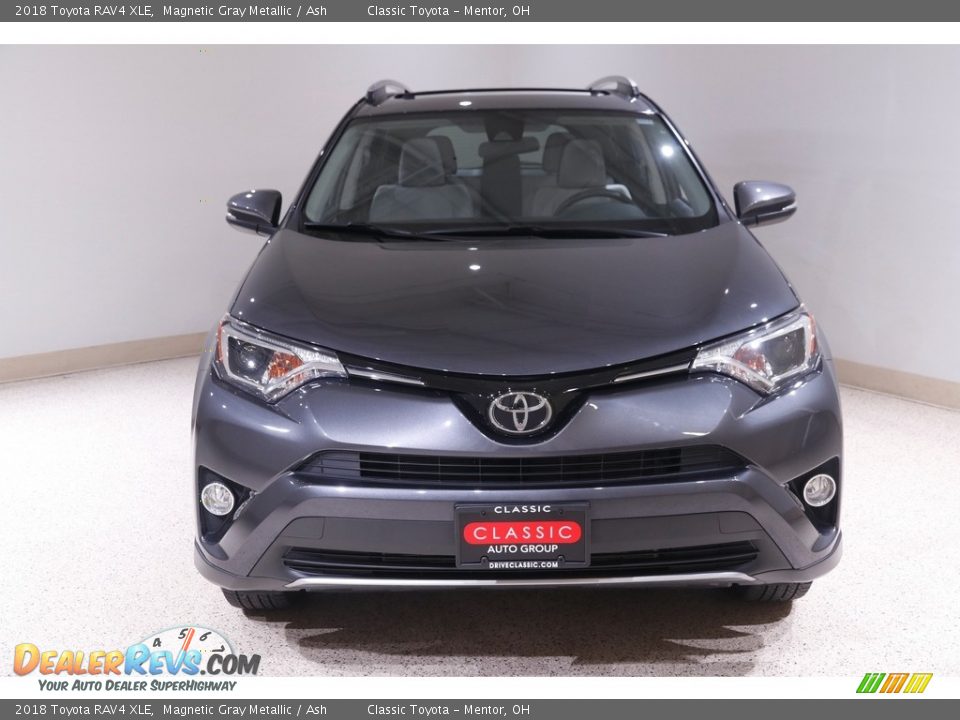 2018 Toyota RAV4 XLE Magnetic Gray Metallic / Ash Photo #2