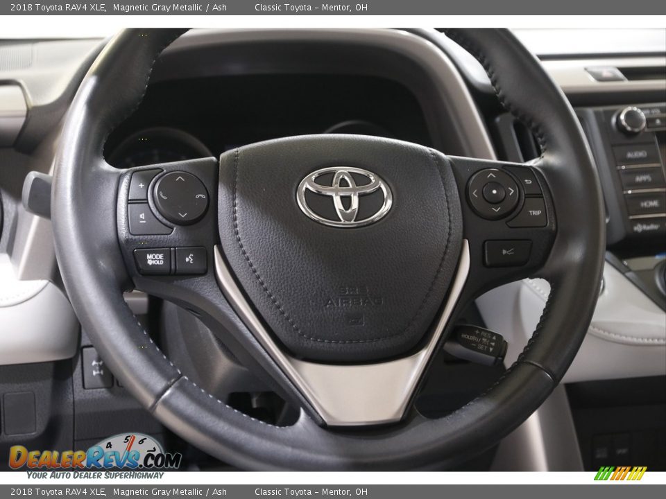 2018 Toyota RAV4 XLE Magnetic Gray Metallic / Ash Photo #7