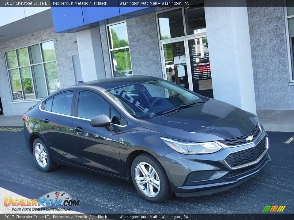 2017 Chevrolet Cruze LT Pepperdust Metallic / Jet Black Photo #1