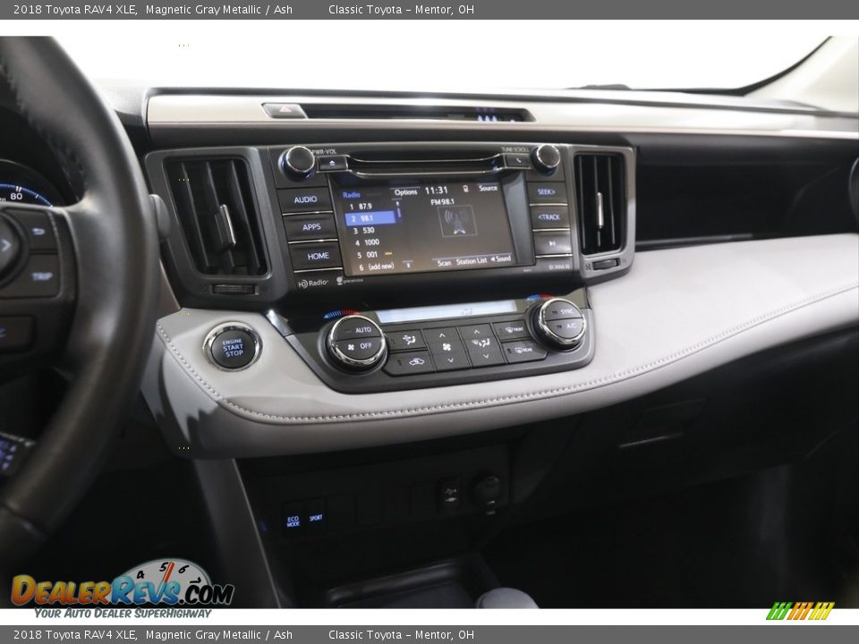 2018 Toyota RAV4 XLE Magnetic Gray Metallic / Ash Photo #9