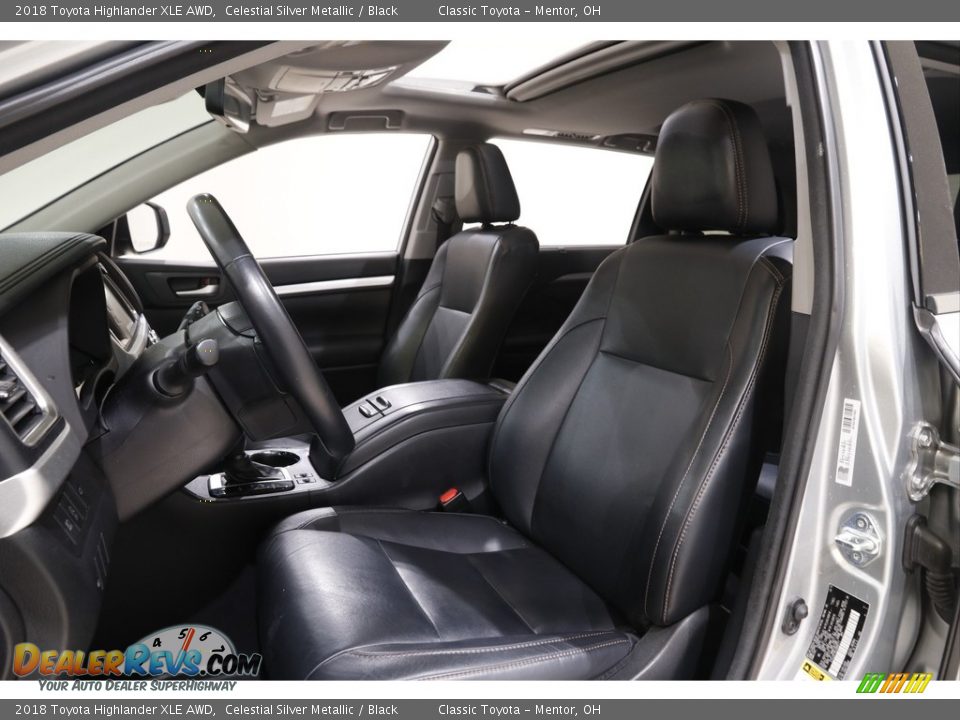 2018 Toyota Highlander XLE AWD Celestial Silver Metallic / Black Photo #5