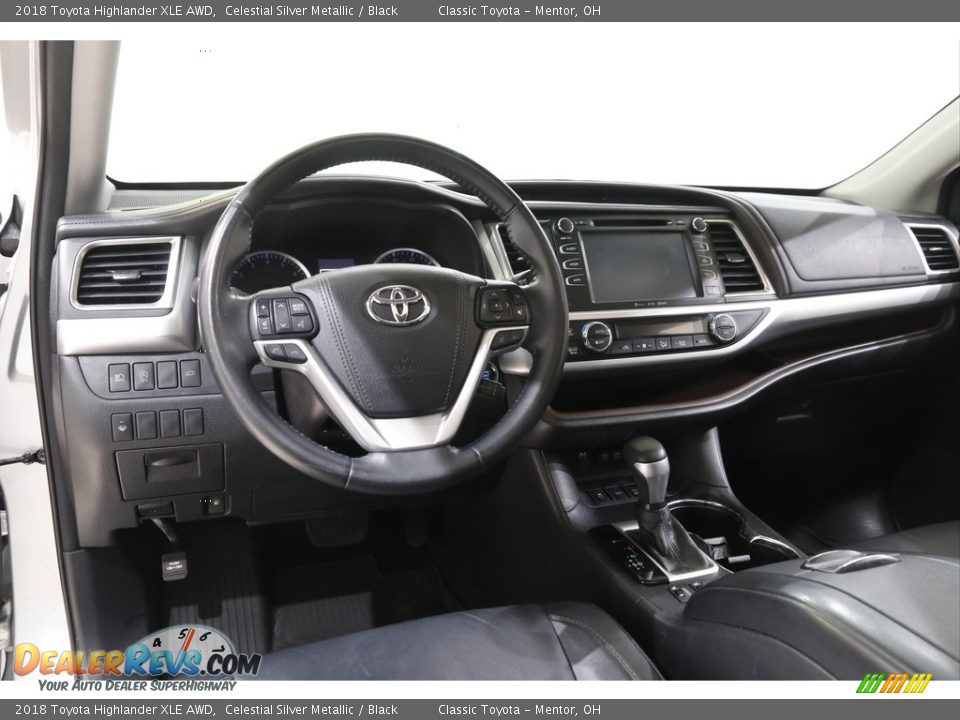 2018 Toyota Highlander XLE AWD Celestial Silver Metallic / Black Photo #6