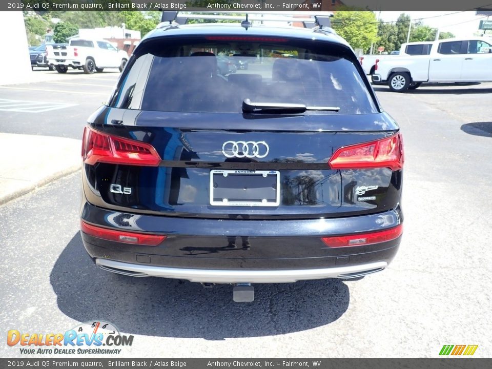 2019 Audi Q5 Premium quattro Brilliant Black / Atlas Beige Photo #5